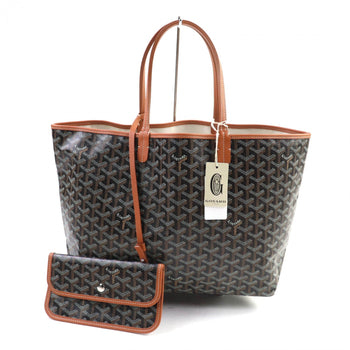 Goyard Tote Bag Leather Brown Saint Louis Pm