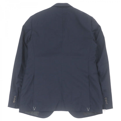 Louis Vuitton Tailored Jacket Wool Navy Pont Neuf Fit 50
