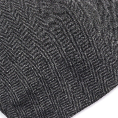 Dunhill Tailored Jacket Cashmere Grey Herringbone Pattern 54