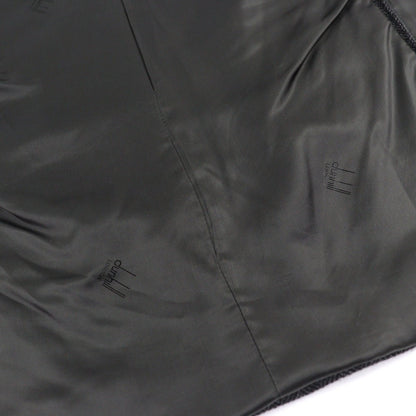 Dunhill Tailored Jacket Cashmere Grey Herringbone Pattern 54
