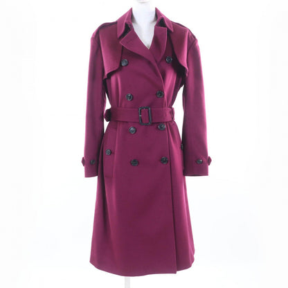 Burberry London Trench Coat Cashmere Bordeauxtype 38