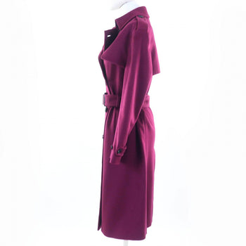 Burberry London Trench Coat Cashmere Bordeauxtype 38