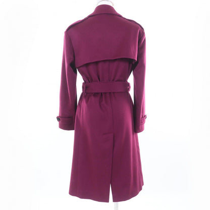 Burberry London Trench Coat Cashmere Bordeauxtype 38