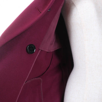 Burberry London Trench Coat Cashmere Bordeauxtype 38