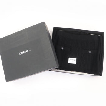 Chanel Tight Skirt 17B P57346K07533 Cashmere Black 36