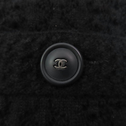 Chanel Tight Skirt 17B P57346K07533 Cashmere Black 36