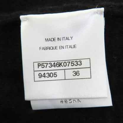 Chanel Tight Skirt 17B P57346K07533 Cashmere Black 36