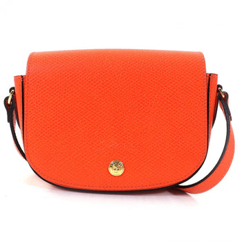 Longchamp Shoulder Bag Leather Orange Epure Xs