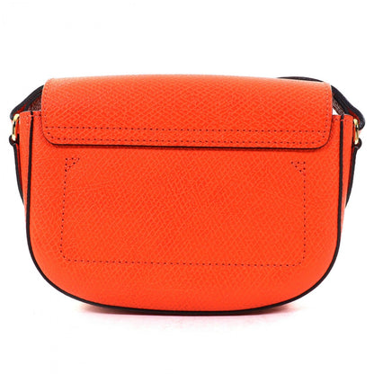 Longchamp Shoulder Bag Leather Orange Epure Xs
