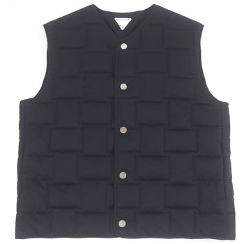Bottegaveneta Vest 700402 Nylon Black Intrecciato Down Vest Xxl