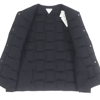 Bottegaveneta Vest 700402 Nylon Black Intrecciato Down Vest Xxl
