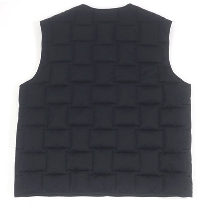 Bottegaveneta Vest 700402 Nylon Black Intrecciato Down Vest Xxl