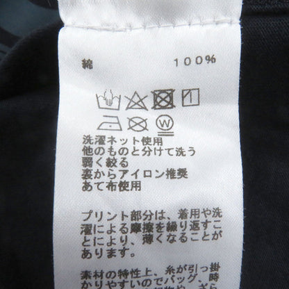 Hermes Short Sleeve T-Shirt Cotton Navy Poulp Watch Xs