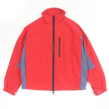 Louis Vuitton Mountain Hoodie Nylon Red Gray 46