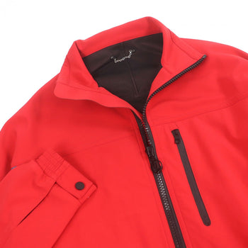 Louis Vuitton Mountain Hoodie Nylon Red Gray 46