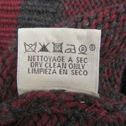 Hermes Sweater Cashmere Bordeaux Grey M