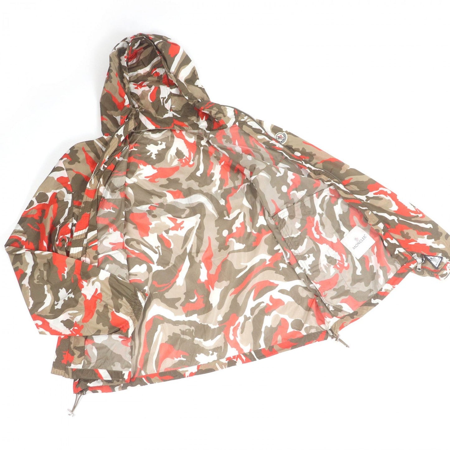 Moncler Blouson Nylon Brown Type Fayence Giubbotto 3
