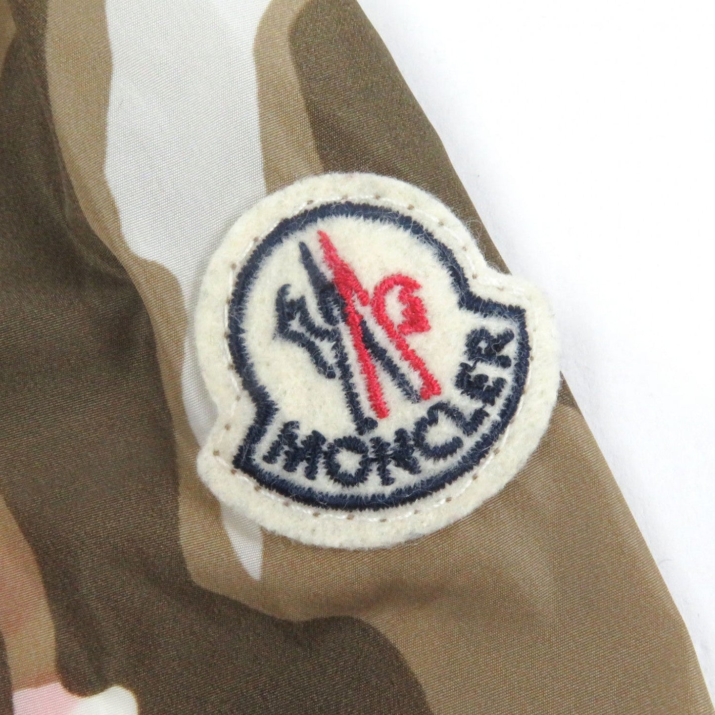 Moncler Blouson Nylon Brown Type Fayence Giubbotto 3