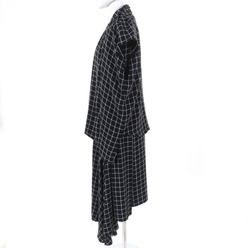 Balenciaga Ensemble 556247 Rayon Black White 34
