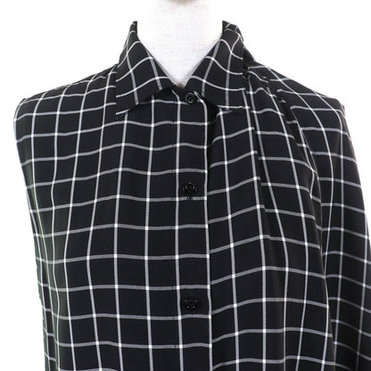 Balenciaga Ensemble 556247 Rayon Black White 34