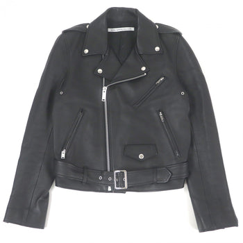 John Lawrence Sullivan Riders Jacket Jls-04-04 Sheep Leather Black 42