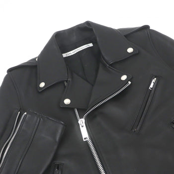 John Lawrence Sullivan Riders Jacket Jls-04-04 Sheep Leather Black 42