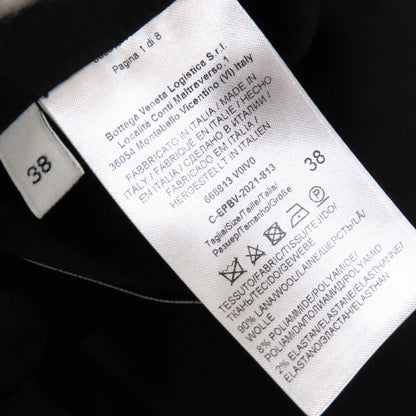 Bottegaveneta Coat 668813 Wool Black 38
