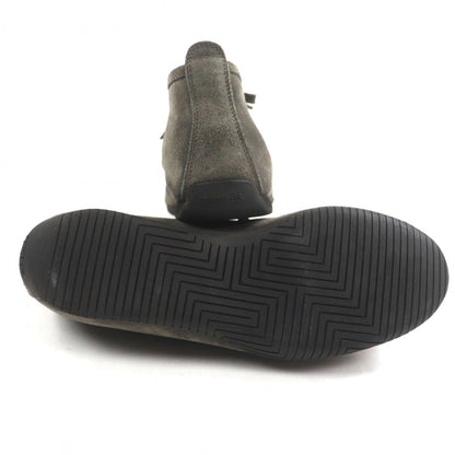 Hermes Ankle Boots Suede Leather Khaki Gray 40