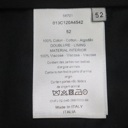 Dior Homme Pants 013C120A4542 Cotton Black 52