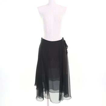 Chanel Skirt P70007 Silk Black 38