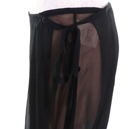 Chanel Skirt P70007 Silk Black 38