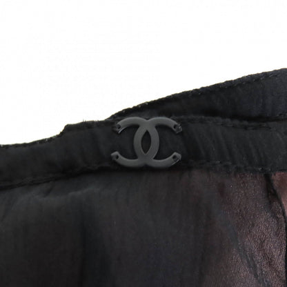 Chanel Skirt P70007 Silk Black 38