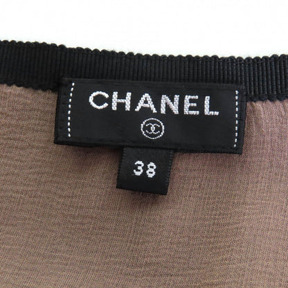 Chanel Skirt P70007 Silk Black 38