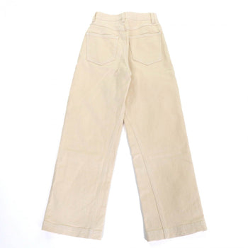 Fendi Denim Pants Fr6169 Cotton Beige 36