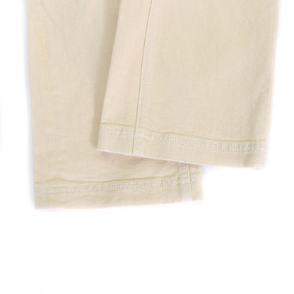 Fendi Denim Pants Fr6169 Cotton Beige 36
