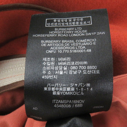 Burberry Coat 45480081 Wool Pink Type Xxs