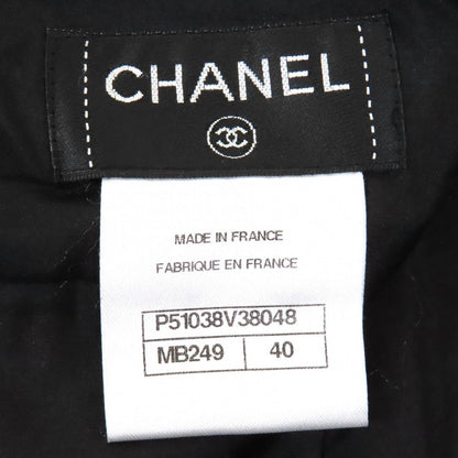 Chanel Tight Skirt P51038 Cotton Black 40