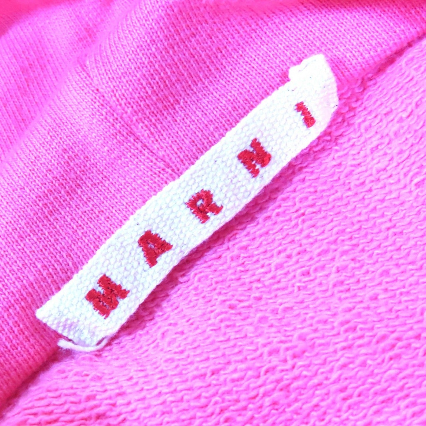 Marni Hoodie Flje0179P1 Cotton Pink 38