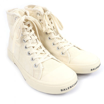 Balenciaga High Cut Sneakers 688752 Canvas Ivory Paris High Top 43