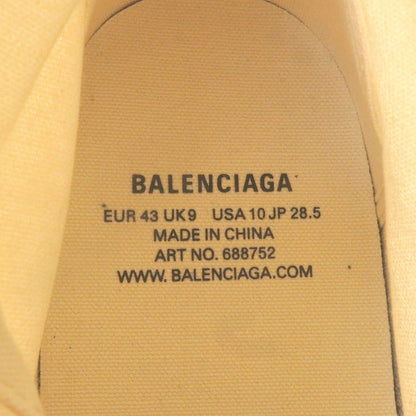 Balenciaga High Cut Sneakers 688752 Canvas Ivory Paris High Top 43