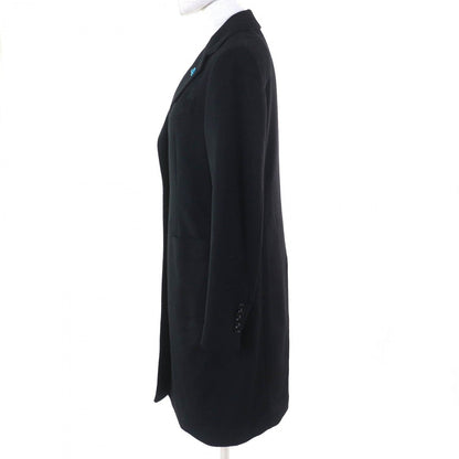 Lardini Coat Wool Black 42