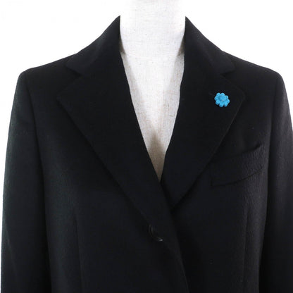 Lardini Coat Wool Black 42