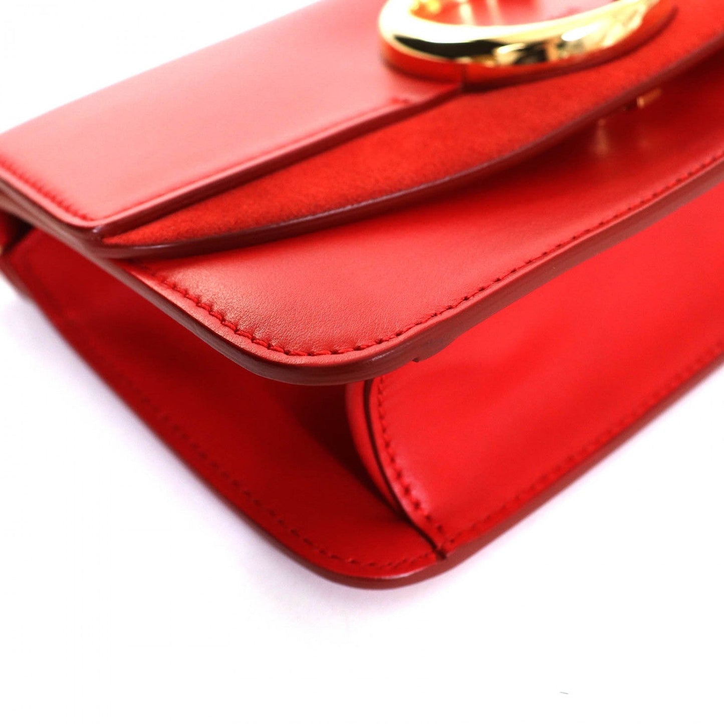 Chloe Shoulder Bag Chc19Ss192A37640 Cowhide Red