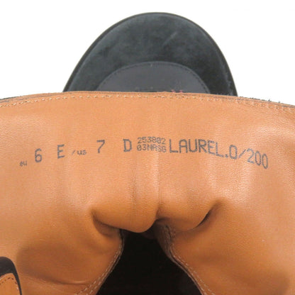 Bally Boots Suede Leather Black Laurel Eu