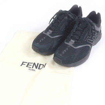 Fendi Low Cut Sneakers 7E1555 Mesh Black Faster 8