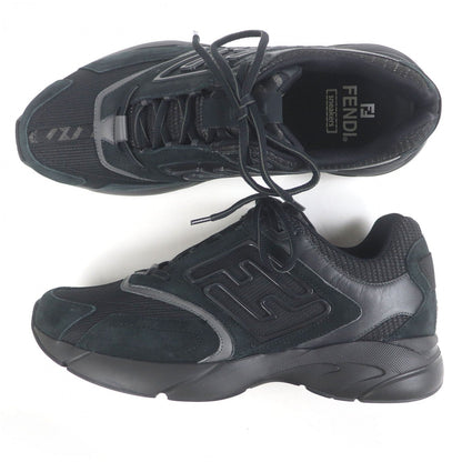 Fendi Low Cut Sneakers 7E1555 Mesh Black Faster 8
