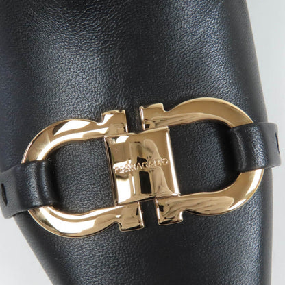 Salvatore Ferragamo Ankle Boots Lambskin Black 5.5