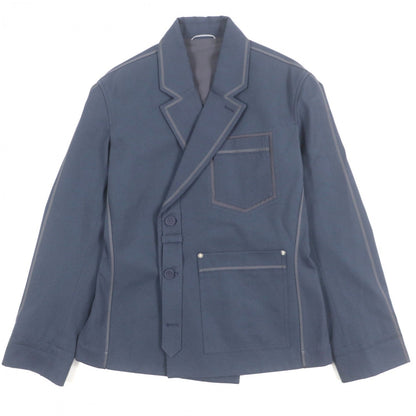 Dior Homme Tailored Jacket 383C276A5641 Cotton Navy 48
