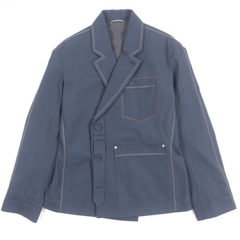 Dior Homme Tailored Jacket 383C276A5641 Cotton Navy 48