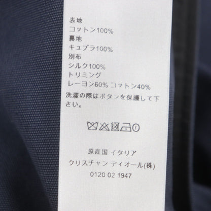 Dior Homme Tailored Jacket 383C276A5641 Cotton Navy 48